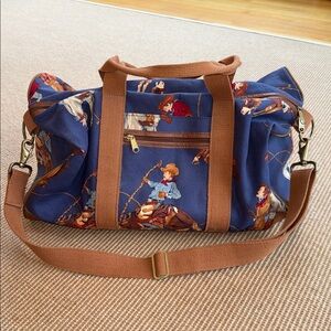 Western/Cowboy Themed Canvas Duffle Bag
Matching Bag in Separate Listing